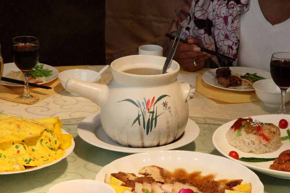 Banquet by Hebei Agricultural University in Baoding China