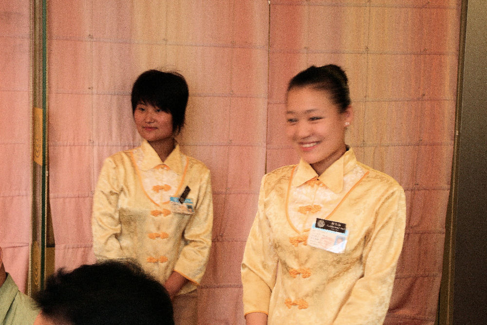 Banquet by Hebei Agricultural University in Baoding China