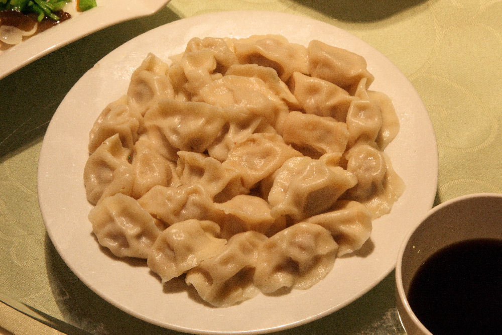 Banquet by Hebei Agricultural University in Baoding China