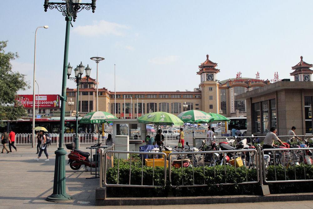 Lunch near Beijing Train Station - China