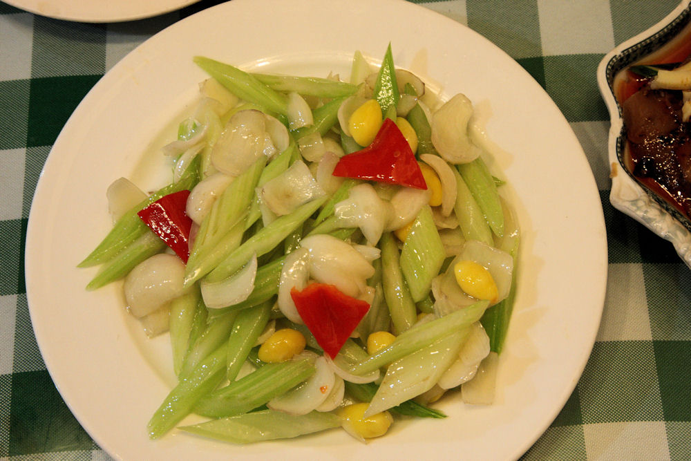 Lunch near Beijing Train Station - China