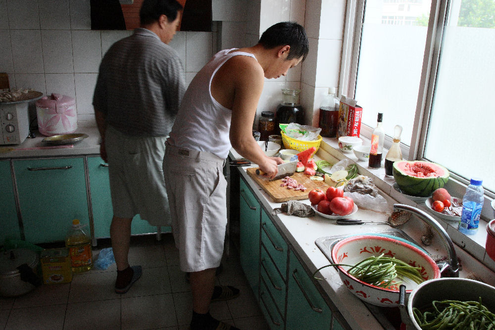 Banquet by Dr. Jin's Brother in Baoding China