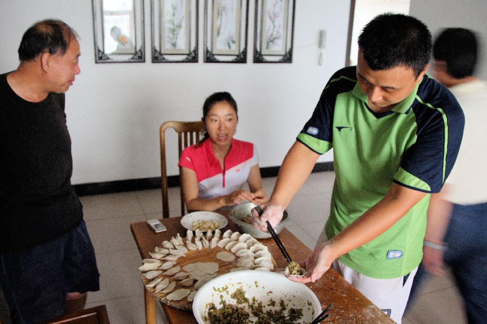 Banquet by Dr. Jin's Brother in Baoding China