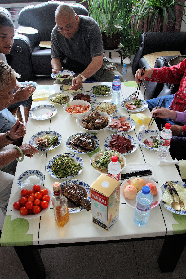 Banquet by Dr. Jin's Brother in Baoding China