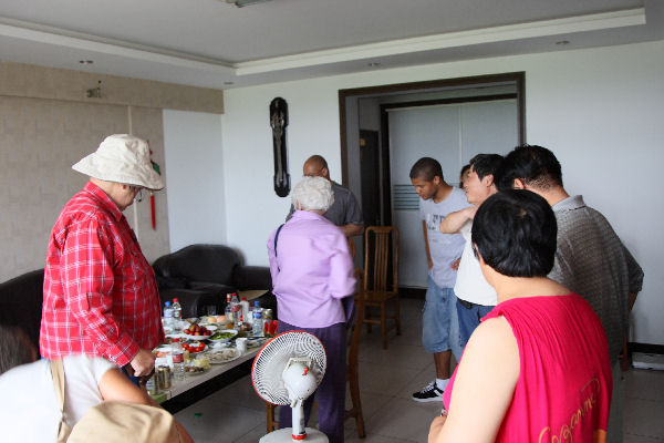 Banquet by Dr. Jin's Brother in Baoding China