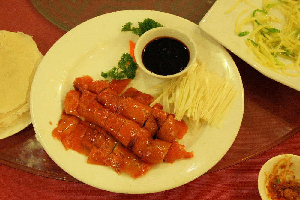 Banquet in Shuang Men Lou Hotel in Nanjing China