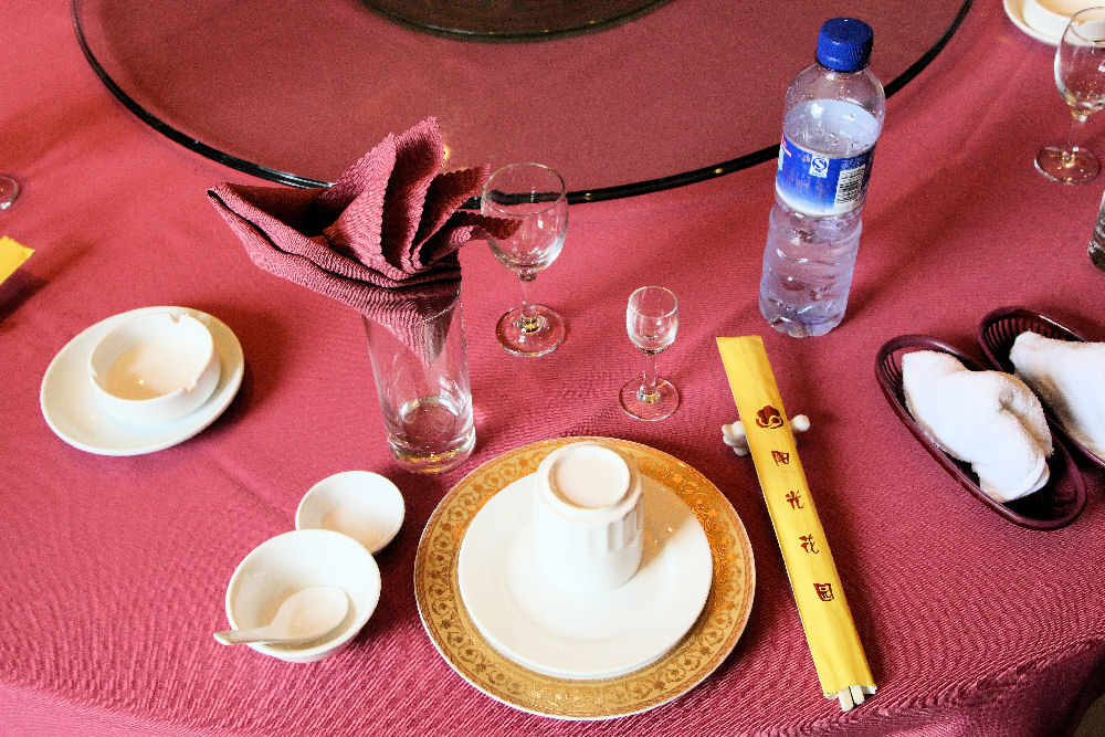 Banquet in Nanjing Hotel Dining Room