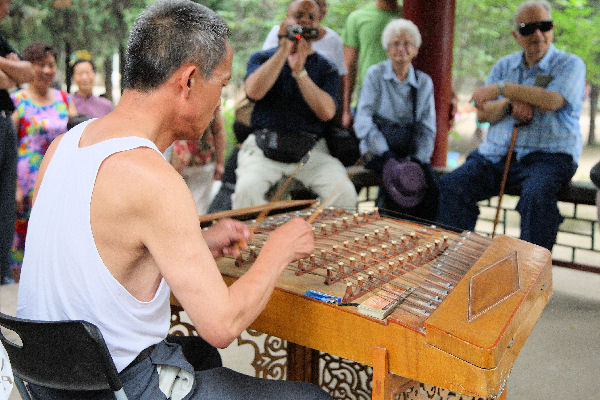 People's Park  in Baoding China