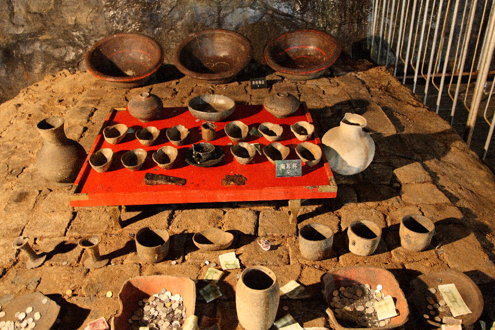 Mancheng Han Tombs in Baoding China