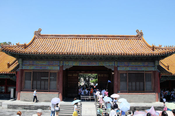 Hall of Earthly Peace Forbidden City in Beijing - 2008 