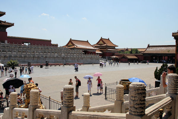 Grand Courtyard Forbidden City in Beijing - 2008 