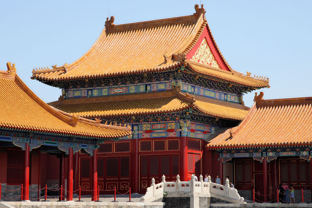 Hedian Hall Forbidden City in Beijing - 2008 