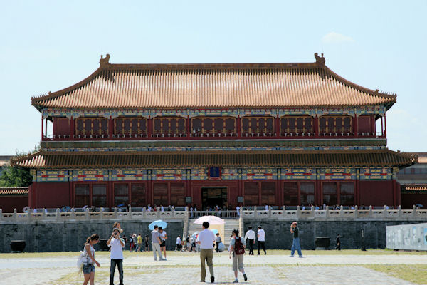 Hongyi Pavilion Forbidden City in Beijing - 2008 