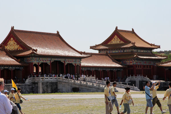 Side Gate Forbidden City in Beijing - 2008 