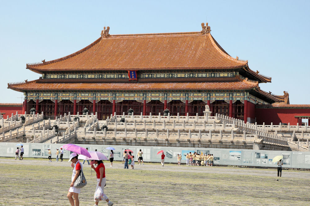 Hall of Supreme Harmony Forbidden City in Beijing - 2008 