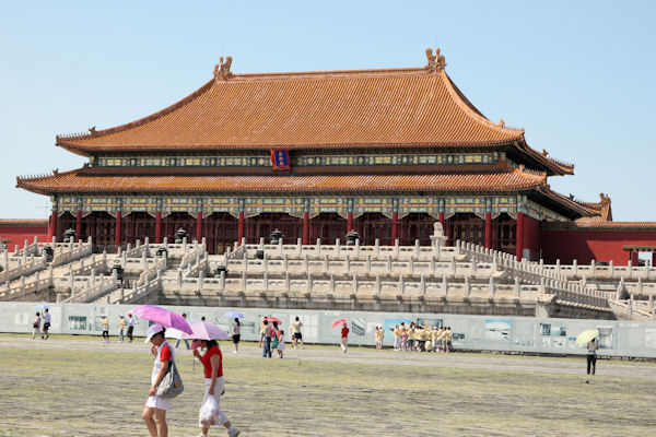 Hall of Supreme Harmony Forbidden City in Beijing - 2008 