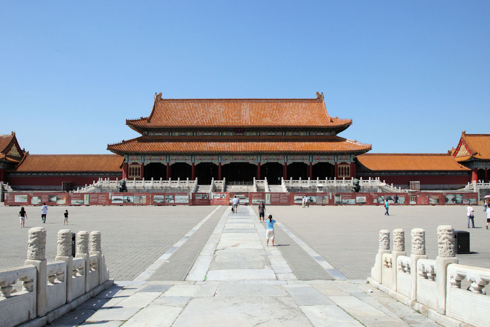 Hall of Supreme Harmony Forbidden City in Beijing - 2008 