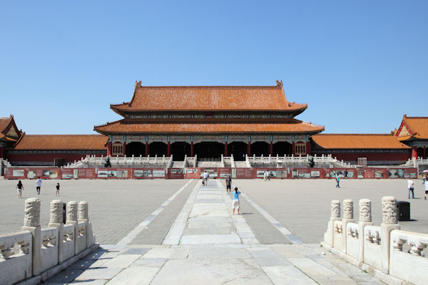Hall of Supreme Harmony Forbidden City in Beijing - 2008 