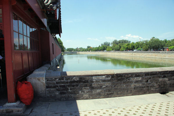 Palace Moat Forbidden City in Beijing - 2008 