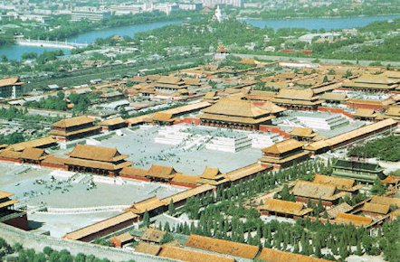 Layout of the Forbidden City