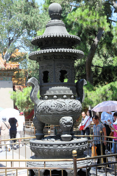 Forbidden City Statues Beijing - China