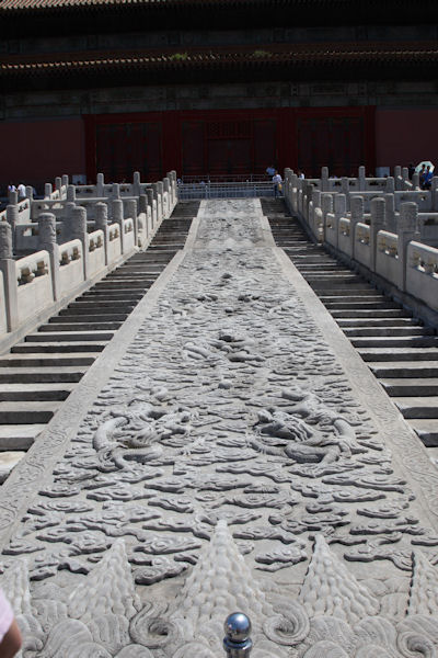 Large Carved Stone Forbidden City Beijing - China