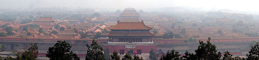 View of the Forbidden City