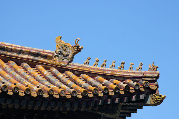 Roofline Ornaments in the Forbidden City