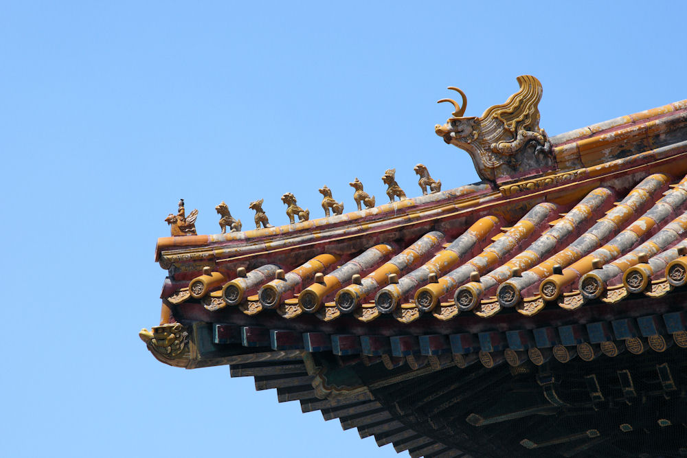 Roofline Ornaments in the Forbidden City