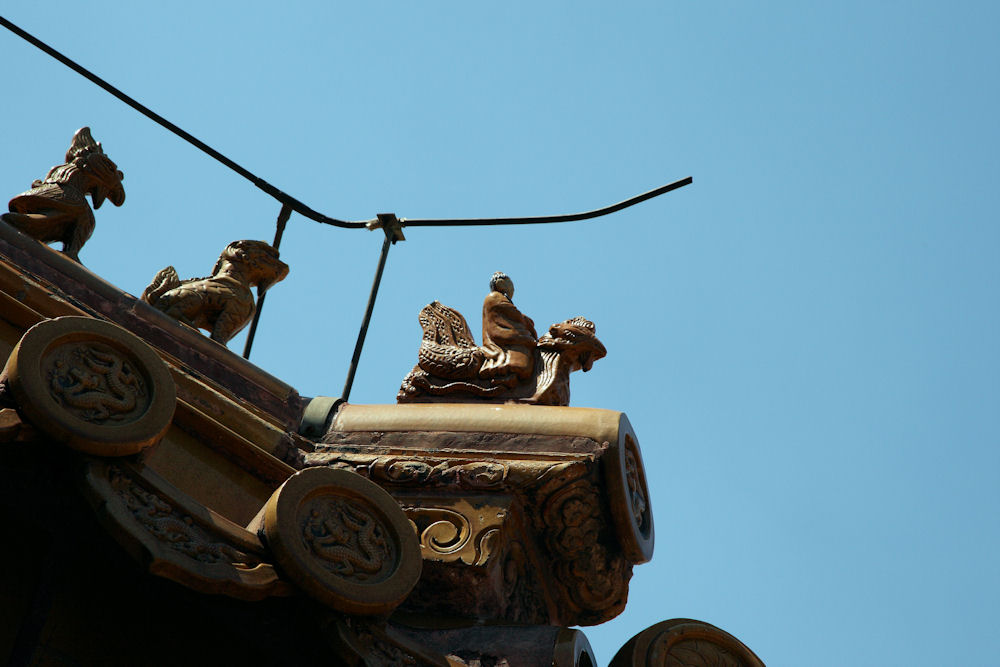 Roofline Ornaments in the Forbidden City