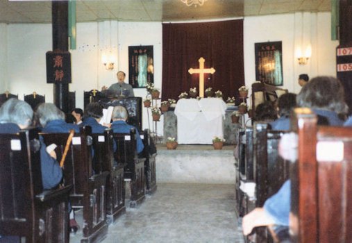 Church in Chengdu 1987