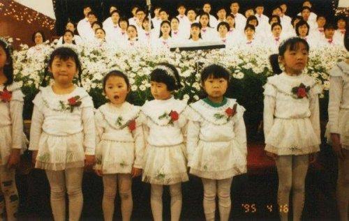 Children's Choir at the Christian Church, Xiamen, Fujian