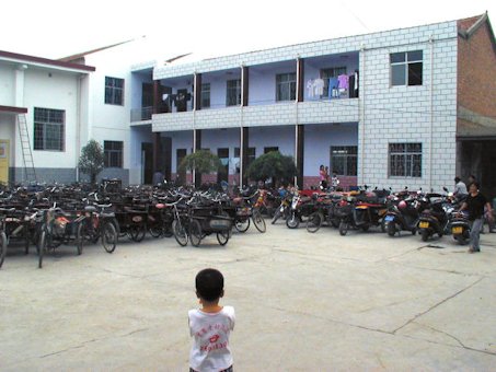 Xinzheng Christian Church Motor Bikes