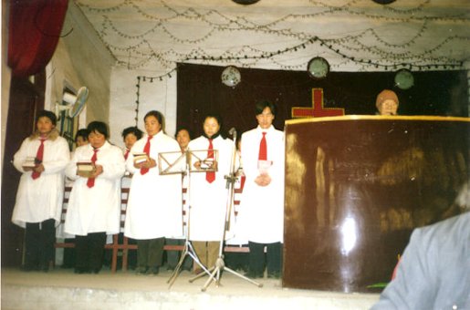 Church Pulpit and Choir