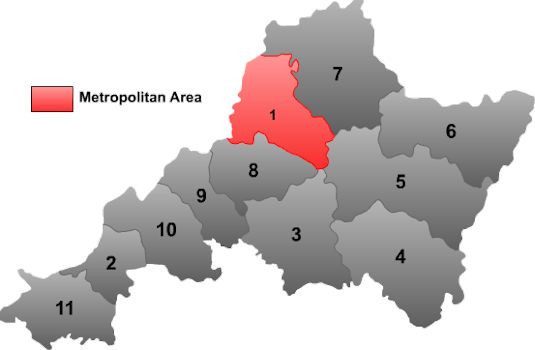 Chinese Cities with Over a Million Population