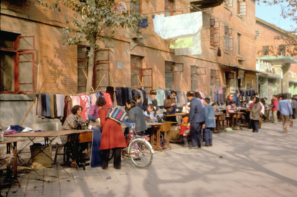 Chinese Sewing Ladies