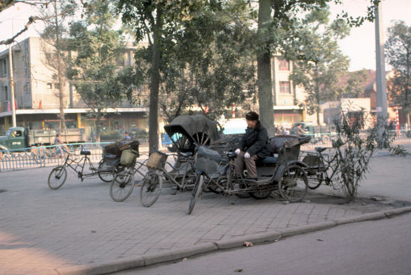 Pedicabs in China