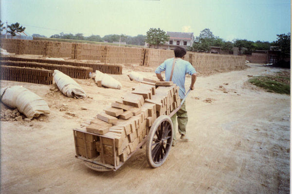 Haul Sun Dried Bricks to Kiln