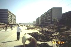 Road Construction in Chengdu -- 1987