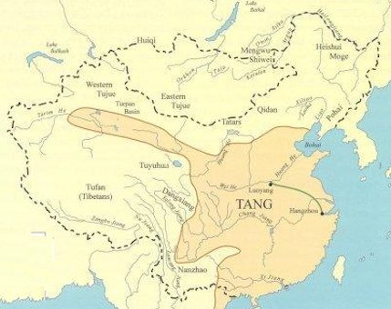 Tang Dynasty Map