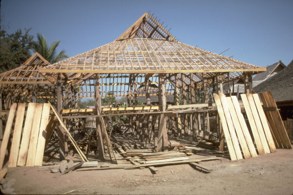 Construction of a Dai House