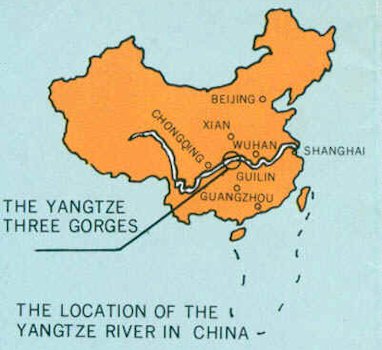 Yangzi River Map