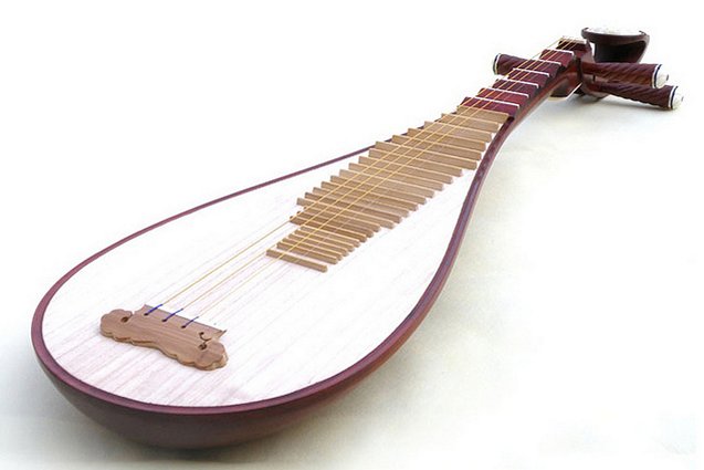 Pipa - Plucked String Instrument  - Instrument 6