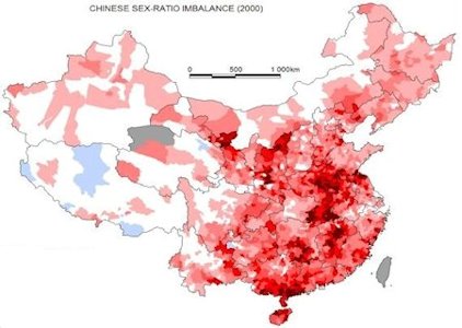 Population Density in China