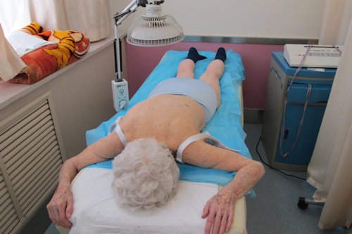 Bernice Gets Treatment for Her Back Pain - Scene 14