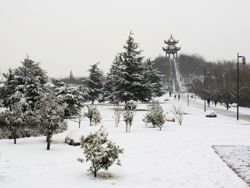 Yu Fuzi Pavilion in Wintertime  - Scene 21
