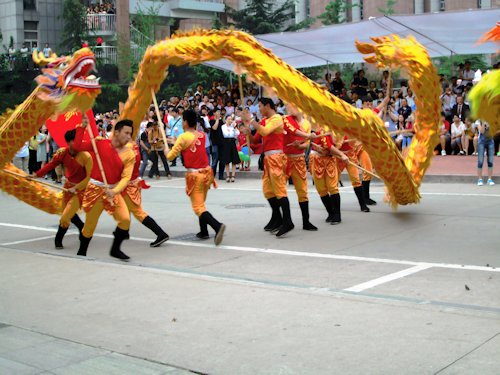 Students Perform the Lion Dance - Scene 8