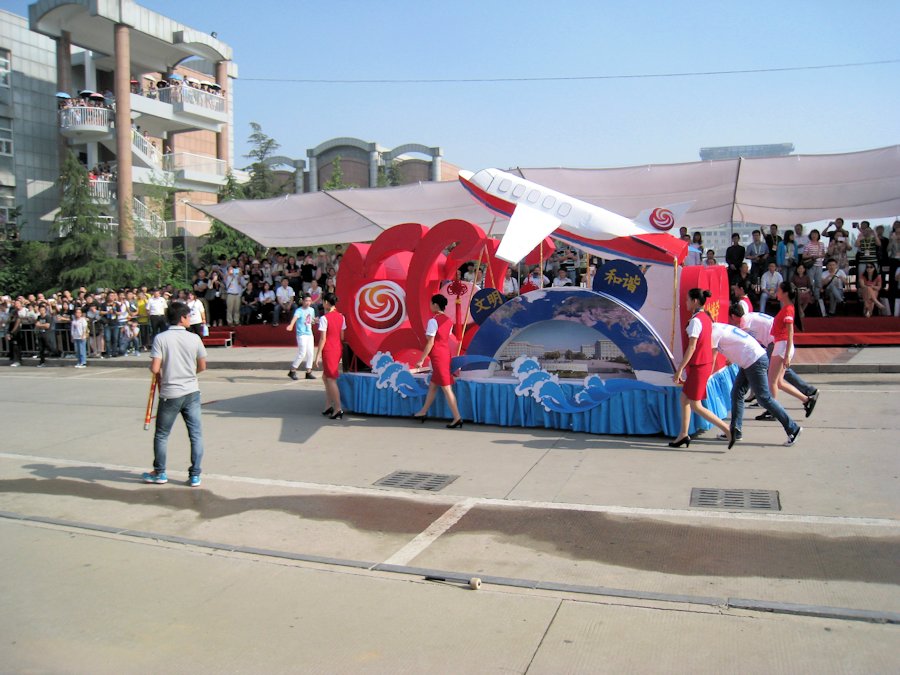 Sias University Student's Float  