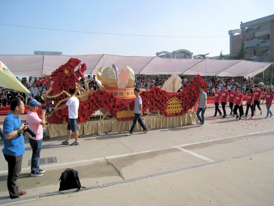 Sias University Student's Float  