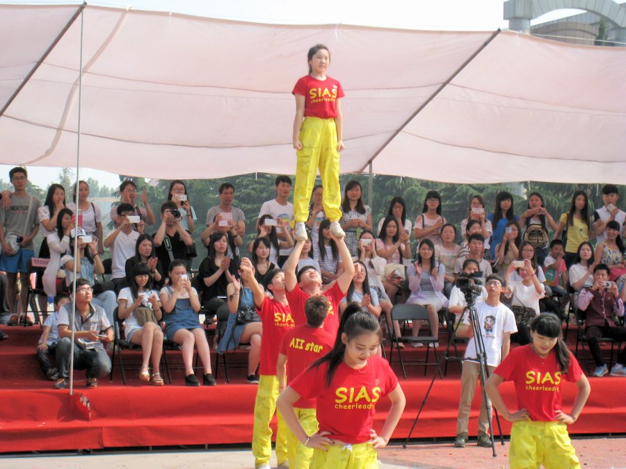 Sias University Cheerleaders  